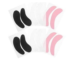 TOGEVAL 6 Pairs Silicone Eyelash Lift Pads for Lash Perming and Lifting False Eyelashes Reusable Soft Lash Lift Tools with Sl nd Stylish Design