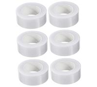 TOGEVAL 6 Rolls Breathable Collar Sweat Protectors Sticky Absorption Pads for Men’s Shirt Collars and Cuffs Portable 8m x 2.5cm Sweat Liners
