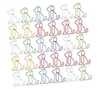 TOGEVAL 60pcs Cute Sitting Dog Shaped Paper Clips Fun Animal Bookmarks for Office School Home Organization Unique Puppy Design Clips for Dog Lovers and Coworkers