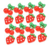 TOGEVAL 60Pcs Fruit Nail Art Slices DIY Decoration Charms for Nails Phone Cases Bags Craftsman Hand Tools Accessories