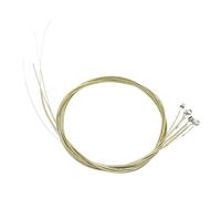 TOGEVAL 6pcs Acoustic Guitar Strings Set Phosphor Bronze Copper Alloy with Strong Corrosion Resistance and Rust-proof Features for Folk Guitar Playing