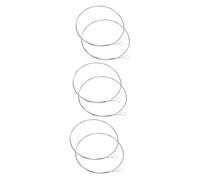 TOGEVAL 6pcs Dulcimer String Instrument Replacement Steel Wire for Dulcimer Repairing String Accessories