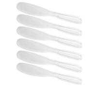 TOGEVAL 6pcs Facial Mask Stick Beauty Spatula Makeup Spatulas for Face Mask Applicator Tool Flexible Face Brush Scenario