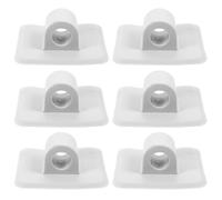 TOGEVAL 6pcs Kayak Motor Mounting Brackets Diameter All-Weather Resistant Engine Support Clips for Inflatable Boats Canoes and Fishing Rafts Vibration-reducing Boat Buckles for Outdoor