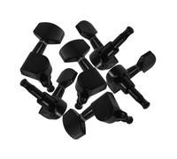 TOGEVAL 6pcs Locking Guitar Tuners Tuning Pegs Full Closed Design for Acoustic Classical Guitars Easy Install Use