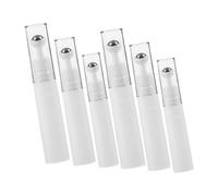 TOGEVAL 6pcs Portable Eye Cream Roller Bottles Empty Applicators for Essential Oils and Serum Convenient Travel for Skincare The Go