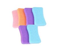 TOGEVAL 6Pcs Pumice Stone for Feet Dead Skin Remover Grinding Foot Tool for Men Durable PU Material Random Color Exfoliating