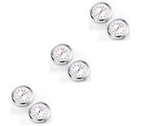 TOGEVAL 6pcs Quality Nurse Watch Dials Engraved Pocket Watch Components Thank You Nurses