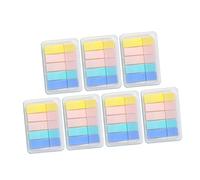 TOGEVAL 700pcs Multi Colored Sticky Index Tabs Page Markers for Books Diaries Files Planners Portable Annotation Flags for Home Office School Use Bright Repositionable Labels