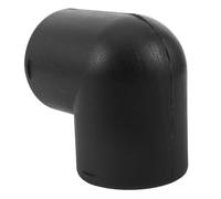 TOGEVAL 75cm Parking Heater Elbow Pipe Connector, 90 Degree Plastic Heating Hose Outlet, Air Vent Tailpipe Adapter for Diesel Car Heater Exhaust System