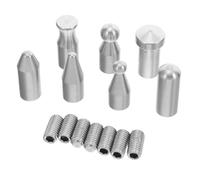 TOGEVAL 7pcs Metal Auto Body Kit Portable Dent Removal Tools for Quick Easy Fixes Suitable for Small to Large Surface Imperfections