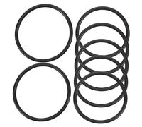 TOGEVAL 7pcs Singing Bowl Ring Non-slip Rubber Material Lightweight and Portable Suitable for Sound Bowls and Spiritual Practice