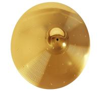 TOGEVAL 8-inch Brass Alloy Jazz Drum Cymbal Crash Cymbal Practice Drum Set Part with Anti-rust Finish for Percussion and Music Performance