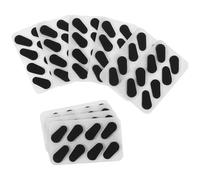TOGEVAL 80pcs Adhesive Glasses Nose Bridge Pad Cushion Soft Foam Non-Slip Eyeglass Nose Pads Thick 1mm Comfortable Wearing Experience for Sports Running Eyewear Repair