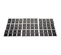 TOGEVAL 80pcs Leather Bible Tabs for Study with 66 Black Old New Testament Index Tabs Bible Study Labels for Men and Women for Devotional and Reading