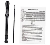 TOGEVAL 8hole Professional Recorder Flute Cleaning Rod German Flute Abs Material Easy Cleaning for Boys and Girls