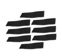 TOGEVAL 8pcs Aquarium Filter Sponge Pads Quiet Operation High Water Permeability Replacement Foam for Fish Tank Filtration Compatible with Freshwater Tanks