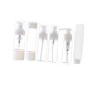 TOGEVAL 8PCS Assorted Travel Bottles Empty Cosmetic Containers Lotion Perfume Sprayers Refillable Makeup Storage for Toiletries