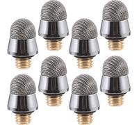 TOGEVAL 8Pcs Capacitive Stylus Pen Replacement Tips for Touch Screen Conductive Fiber Tablet Pen Nibs Lightweight Fine Precision for Handwriting and Drawing
