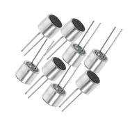 TOGEVAL 8pcs Electret Microphone Inserts with Pcb Pins High Sensitivity Miniature Condenser Mics for Voice Acting Surveillance Audio Recording and Home Security Systems