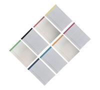 TOGEVAL 8PCS Lined Legal Pads Thick Paper No Ink Bleed Portable Small Notebooks for Work Home Office School Business with Quick Detachable Pages