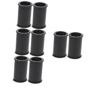 TOGEVAL 8pcs Microphone Rubber Gasket Washer for Microphone Parts Easy to Install Elegant Design for Recording and Interview Use Compatible Various