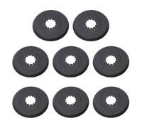 TOGEVAL 8Pcs Mountain Bicycle Chain Protective Ring Sprocket Guard Rear Freewheel Chain Plate Derailleur Guard Protector for Cycling Accessories