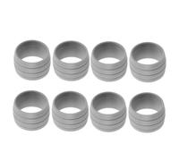 TOGEVAL 8pcs Silicone Handlebar Tape Fixing Rings Elastic Fasten Loops for Road and Fixed Gear Bikes Soft Non Slip Cycling Wrap Sleeves Flexible Stretchable Retainers for Secure Grip and