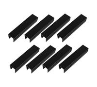 TOGEVAL 8PCS U Shape Groove Fence Reinforcement Kit Portable Gate Hardware Accessory for Indoor Pet and Safety Gates Suitable for Small and Large Dogs Easy DIY Installation