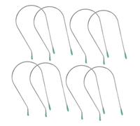 TOGEVAL 8pcs U Shaped Hot Roller Clips for Electric Curling Durable Hair Curler Pins Lightweight and Space Saving Styling Tool for Effortless Curls at Home