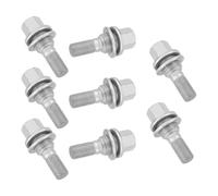 TOGEVAL 8pcs Wheel Hub Bolt Nut Kit for Automotive Wheel Studs Replacement with High Strength Precise Fit and Enhanced Structural Integrity