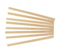 TOGEVAL 8pcs Wooden Guitar Binding Strips Inlay Decoration Diy Luthier Tool Kit for Acoustic Guitar Body Repair and Decoration