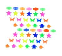 TOGEVAL 98pcs Bike Beads for Boy Girl Bicycle Spokes Decorations Includes Stars Butterflies Fish and Long Beads Fun Accessories for Boys and Girls Bikes
