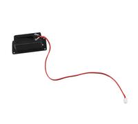 TOGEVAL 9v Electric Guitar Battery Box Two-pin Connector Durable Compartment for Active Pickup Compatible Various Guitar Models Easy to Install and Use