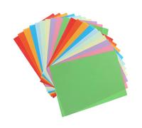 TOGEVAL A4 Colourful Copy Paper 65G Lightweight Printing Paper Bulk Pack 3 X 100 Sheets Multicoloured for Printer Office Crafts and Cardstock