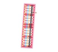TOGEVAL Abacus Plastic Educational Counting Tool with Beads for Early Math Skills Development Durable Design for Home and School Learning Engaging to Build Counting Addition Subtraction