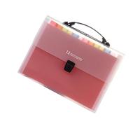 TOGEVAL Accordion Document Folder Organizer Lightweight Expandable File Storage for Office Supplies Multi Pocket Design for Bills Receipts and Letters Wear Resistant Material for Home