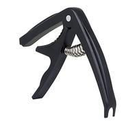 TOGEVAL Acoustic Guitar Capo for String Guitars and Ukulele, Metal and Abs Material with Smooth Clamping Action and Even Pressure, for Playing Traditional Songs and Folk Music