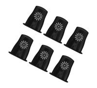 TOGEVAL Acoustic Guitar Humidifier Made of Sturdy Abs 6pcs Portable Design Sound Hole Humidifiers Efficient Humidification Technology and for Guitar Maintenance and Crack Prevention