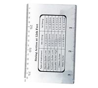 TOGEVAL Acoustic Guitar String Height Gauge Precision String Action Tool for Guitar Setup