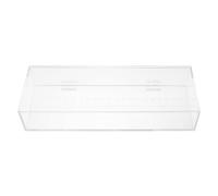 TOGEVAL Acrylic Aquarium Fish Breeding Box Large 25x4.4x9cm Fish Fry Raising Hatchery Incubator Breeding Isolation Container for Guppy Betta Shrimp
