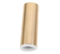 TOGEVAL Adjustable Brass Guitar Slide for Electric Acoustic Bass Guitars Metal Tone Bar with Smooth Surface for Comfortable Play Portable and Lightweight Accessory