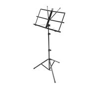 TOGEVAL Adjustable Folding Floor Book Reading Stand Made of Iron and Oxford Cloth, Multi-functional Use Sheet Music Stand for Home with Portable and Foldable Design