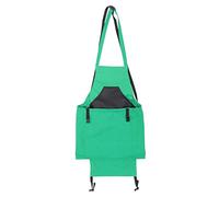 TOGEVAL Adjustable Fruit Picking Apron with Large Pockets for Garden Harvesting Quick Release Waist Bag for Apples Berries Vegetables Comfortable Green Gardening Accessory for Orchard and