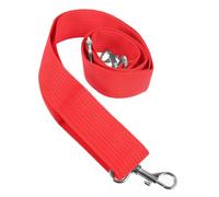 TOGEVAL Adjustable Marching Snare Drum Strap with Thickened Polyester Sling and Metal Hooks Waist Belt for Snare and Waist Drums Percussion Carrying Accessory Red