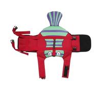 TOGEVAL Adjustable Puppy Life Jacket for Swimming and Boating High Buoyancy Dog Float Vest with Soft Material and Bright Colors for Water Safety and Comfort at Pool Beach and Lake