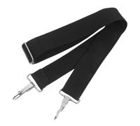 TOGEVAL Adjustable Snare Drum Shoulder Strap 145Cm Nylon Sling with Hook for Marching Band and Corps, Black Drum Carrier Strap and Performance Use