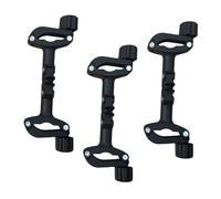 TOGEVAL Adjustable Stroller Connector Iron Plastic Twins Pram Linker for Connecting Two Identical Pushchairs Detachable and Easy to Use for Family Outings