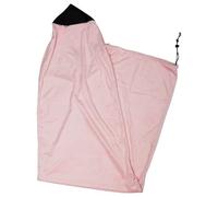 TOGEVAL Adjustable Surfboard Protective Sleeve Sock Bag for Longboards Soft Cushioned Travel Surfboard Cover with Secure Drawstring Closure Pink White