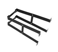 TOGEVAL Adjustable Under Desk Computer Mount Holder for Desktop Tower High-carbon Steel Bracket with High Temperature Coating Corrosion-resistant PC Stand Supporting Up to Easy